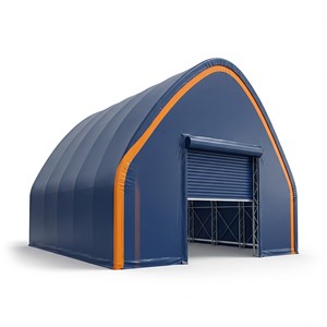 Estructura de Almacenamiento Tipo Carpa para Almacenes con Clasificación contra Huracanes de <span class=keywords><strong>Florida</strong></span>, Fabricada en Acero Galvanizado, con Techo de PVC, Incluye Prueba de Resistencia - Product Image 1