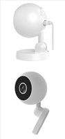 Caméra de sécurité intelligente Wi-Fi 1080HD CCTV pour maison connectée, 2MP HD, alertes en temps réel via application, audio bidirectionnel avec suivi de mouvement pour bébé et animal de compagnie