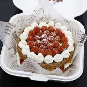 กระดาษห่อเบอร์เกอร์แบบกำหนดเอง กระดาษห่ออาหารเกรดอาหารพร้อมโลโก้สั่งทำ กระดาษกันไขมันสำหรับอบ - Product Image 4