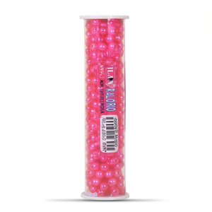 Perline ILAN Abalorio 8mm Rosa Pallido per Creazione di Gioielli e Artigianato - Product Image 1