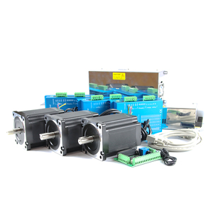 3Pcs Nema23 34 Hybrid Động Cơ Bước Bộ Dụng Cụ 1-13nm Cnc Router Stepper Động Cơ Kit + Dm860 + Cung Cấp Điện 3 / 4 Trục Cnc Bộ Dụng Cụ - Product Image 2