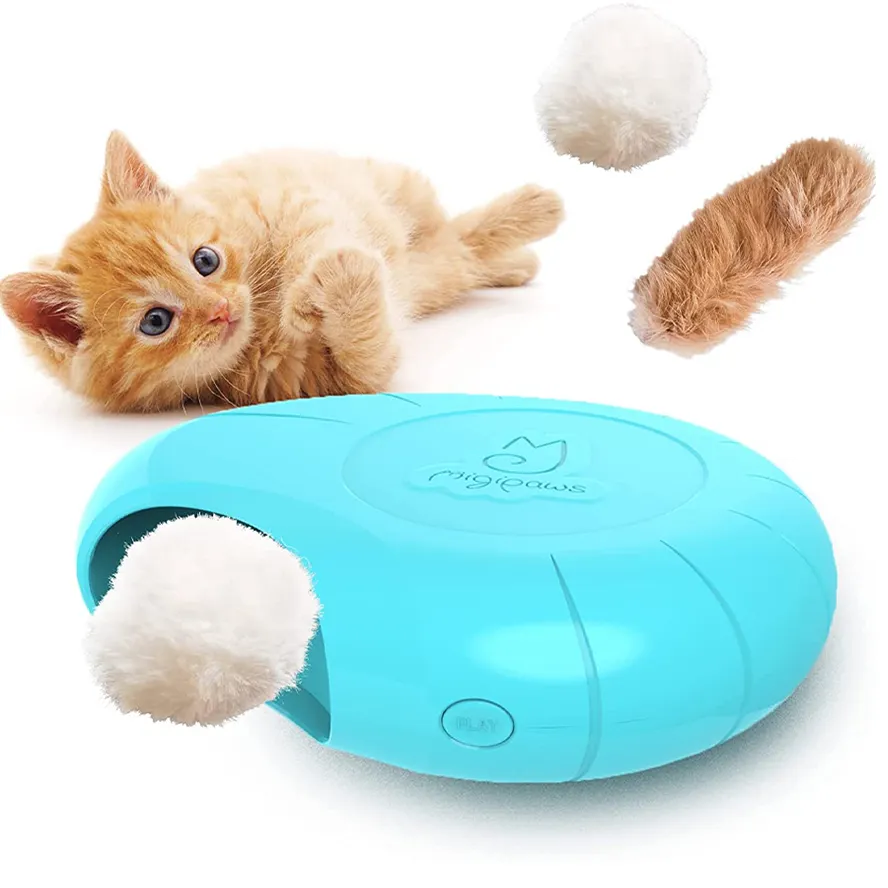 Magipaws Amazon Top seller Interactive Hide Seek Mouse Hunting Electronic Cat Senses Toy Automatic Cat Toys for Indoor Cat