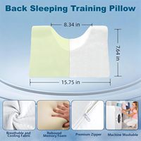 Oreiller de récupération post-chirurgie faciale en mousse à mémoire de forme, soutien cervical, pour dormir sur le dos, entraînement, lifting du visage, oreiller post-chirurgie du cou