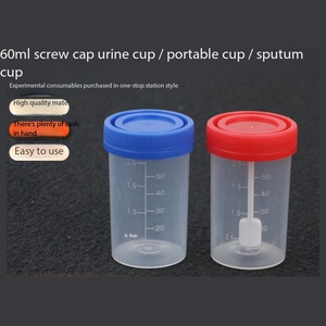 Standardized Spoon Cap Biological Specimen Urine Collection Container for Clinical Exam - Product Image 1