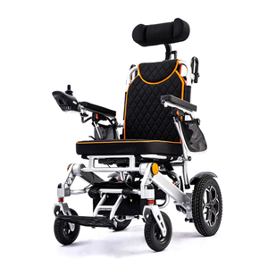 <span class=keywords><strong>Silla</strong></span> eléctrica de lujo ultraligera para discapacitados, <span class=keywords><strong>silla</strong></span> de ruedas eléctrica plegable para personas discapacitadas, andadores para discapacitados - Product Image 1
