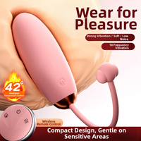 Kabelloser Ferngesteuerter Aufladbarer Vibrierender Ei-Vibrator für Frauen G-Punkt Klitoris-Stimulator Erwachsenen-Sexspielzeug