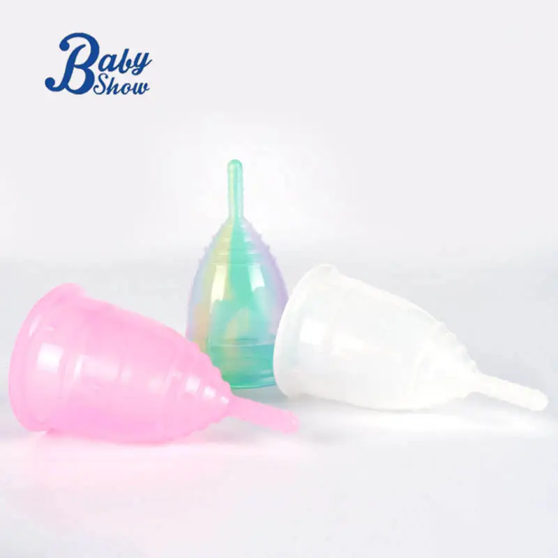 L taza Menstrual reutilizable, respetuosa con el medio ambiente, copa de silicona