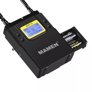 Vente en gros de microphones universels sans fil à clipser microphone professionnel Audio VHF microphone de caméra avec boîtier de chargement - Product Image 2