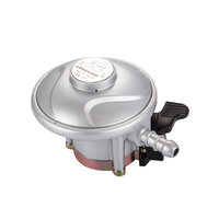 Régulateur de pression d'air pour cuisson domestique LONGTIME V80 certifié CE EN16129, 30 mbar, GPL, cuisson sous pression au propane, garantie 3 ans