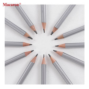 Ensemble de crayons à <span class=keywords><strong>fusain</strong></span> Macaron, crayons professionnels HB, papeterie avec boîte, crayons à <span class=keywords><strong>dessin</strong></span> personnalisés, croquis pour l'éducation et le travail - Product Image 2