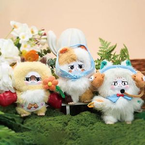 Adorabile Portachiavi con Tre Personaggi Animali Congelati, Nuova Tendenza, Peluche Blind Box Storia dell'Esperienza Lavorativa del <span class=keywords><strong>Re</strong></span> Gatto, Scala 1/12 - Product Image 2