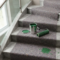 Tapis de sol absorbant pour chantier avec dos antidérapant