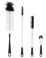 Brosse en plastique pour biberon de bébé en gros Brosse de nettoyage pour biberon de lait Brosse pour tétine et gobelet