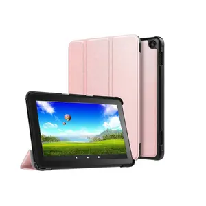 MoKo Folio Berdiri Ramping Tahan Guncangan PC Casing Pintar untuk Kindle Fire HD 8 & 8 Plus Tablet 2020