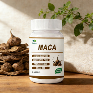 Capsules de racine de maca noire Lytam OEM (en poudre) – Complément de santé pour adultes, pour hommes, pour l'<span class=keywords><strong>agrandissement</strong></span> des fesses et des hanches – Maca Plus - Product Image 2