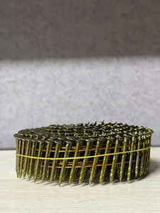 Clous en bobine en acier galvanisé 2,1x32mm, clous en spirale à tige filetée, clous en bobine pour palettes, prix de gros - Product Image 6