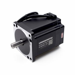 Moteur pas à pas à boucle fermée Uirobot Uim8696pm Nema 34, 24-48Vdc 6A, contrôle Pulse-Dir, hybride 2 phases, arbre de 12 mm - Product Image 1