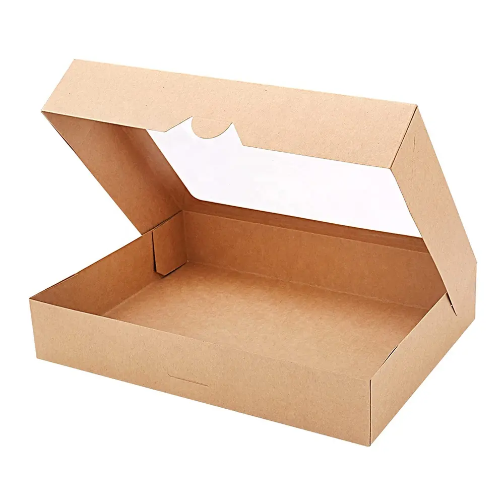 Caja para hornear Donut de macarrón blanco para 6 Cajas de Regalo de embalaje de macarrones, con Meament interior