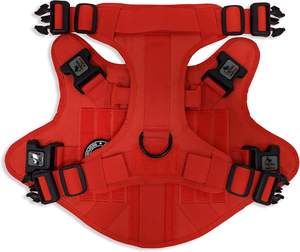 Échantillon gratuit Harnais tactique pour chien de grande taille avec boucle métallique réglable pour la randonnée, l'entraînement, harnais tactique pour chien avec poignée - Product Image 1