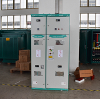 Hongbian 12kV Armoire de distribution et de mesure PV connectée au réseau, avec isolateur, coupleur de bus et armoire à gaz, pour mesure PV haute tension