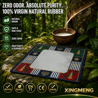 Tapis de Mahjong Antidérapant à Motif Étoile Festif, Vente Directe Usine, Tapis de Jeu Personnalisé pour Chrismukkah, Noël, Hanouka et Jeux de Cartes