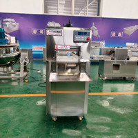 Machine à trancher la viande de bœuf et de mouton surgelée entièrement automatique, trancheuse à viande CNC à rouleau unique pour restaurant de fondue