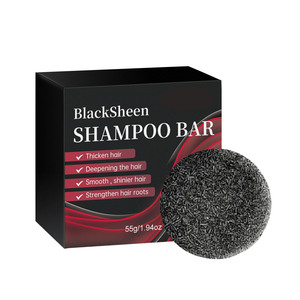 <span class=keywords><strong>Nuevo</strong></span> estilo hidratante cabello fuerte y sólido denso negro crecimiento cuidado champú barra de jabón para mujeres - Product Image 6