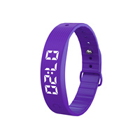 Nouvelle montre W5SV avec affichage de l'heure et de la date, bracelet de montre avec compteur de pas, compteur de calories, compteur de distance, montre d'activité