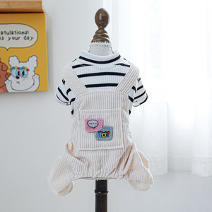 37 Nuevos Diseños de Ropa para Mascotas, Primavera-Verano 2026, Pantalones Vaqueros con Estampado para Perros, Overoles, Pijamas, Pantalones de Trabajo de Mezclilla - Product Image 2