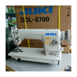 ขายร้อน JUKIs 8700 จักรเย็บผ้ากุ๊นเข็มเดียวหัวจักรเย็บผ้าอุตสาหกรรมสภาพดี