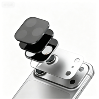 Juego de Filtros Magnéticos de Liberación Rápida UV+CPL+ND, Protector de Lente de Cámara de Teléfono de Lujo con Cobertura Total para iPhone 17 Pro Max