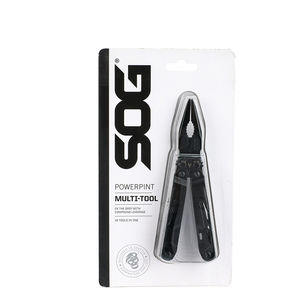 SOG PowerPintミニコンパクト18-in-1多機能ツールEDC軽量マルチツールプライヤーポケットナイフ毎日使用ブラック (PP1002-CP) - Product Image 6