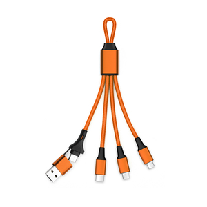 Cable de Carga Rápida USB Tipo-C 5 en 1, Portátil, de Cobre Puro y Nylon, <span class=keywords><strong>con</strong></span> Diseño de Llavero MINI, al Precio Más Bajo - Product Image 3