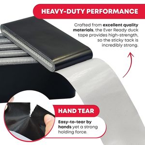 Cinta Adhesiva de Bolsillo con Certificación RoHS, Mini Rollo Plano para Reparaciones al Aire Libre, Emergencias y Manualidades - Product Image 4