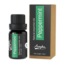 Huile essentielle de menthe poivrée 100% pure - Soins de la peau et diffuseur d'arômes, options en vrac avec échantillon gratuit inclus