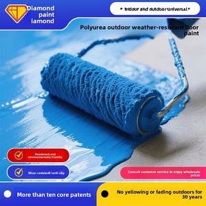 Revestimiento Epóxico Antideslizante para Pisos, Protección Solar Impermeable, Pintura de Poliurea para Pisos de Cemento Exteriores, Resistente al Desgaste, Aplicación con Brocha - Product Image 3