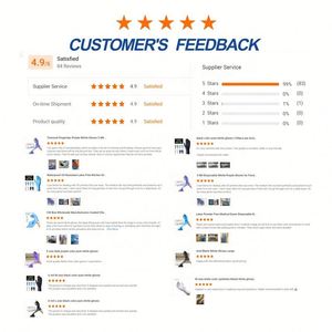 Guantes negros resistentes al aceite Anboson para cocina, guantes de nitrilo resistentes al polvo para manipulación de alimentos - Product Image 2