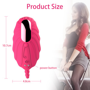 Masturbateur féminin en silicone, télécommandé par application, amélioré, invisible, portable, forme papillon petite abeille, 100% étanche, sensation réaliste - Product Image 4
