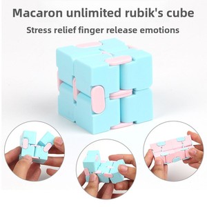 Vô Hạn <span class=keywords><strong>Macaron</strong></span> Túi Lật Cho Rubik's Cube <span class=keywords><strong>Mini</strong></span> Giải Nén Tạo Tác Cho Thể Thao Giải Trí Thuận Tiện Cho Rubik's Cube - Product Image 2