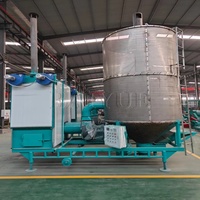Máquina secadora de granos, máquina de secado para arroz y avena, secadora de granos móvil a diésel