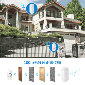 Timbre Inalámbrico Kerui 433MHz, Enchufable, 58 Melodías, Alcance de 300m, Luz Indicadora LED - Product Image 5