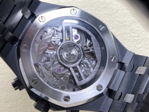 Reloj Mecánico de Lujo, Super Calidad, Resistente al Agua, 41mm, Fábrica APS, Movimiento 4401, 26240, Audemars Chrono, Cerámica Negra - Product Image 5