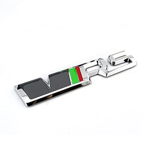 Insignes de <span class=keywords><strong>voiture</strong></span> en plastique ABS, vente en gros, emblème de calandre de <span class=keywords><strong>voiture</strong></span> de <span class=keywords><strong>sport</strong></span> chromé argenté, autocollants en métal - Product Image 2