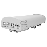 Antenne de panneau à gain élevé 17dBi 4x4 50W 698-2700MHz antenne WIFI extérieure à 4 ports avec connecteurs N-femelles