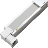 Actionneur linéaire à courroie haute vitesse MSTM120, charge 40 kg, 2 m/s, axe linéaire motorisé, structure anti-poussière, précision 0,04 mm pour
