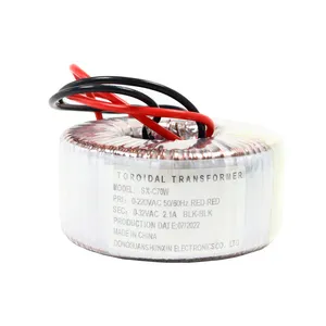 230V 220V input dual 12V 15V 18V 22V 24V 30V 32V 36V toroidal Power Amplifier Transformer 32v2.1a 32v2.5a