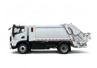 Camion à ordures compacteur 100% électrique New Energy 12,5T, capacité de chargement de conteneurs de 12 tonnes, pour la collecte des déchets urbains