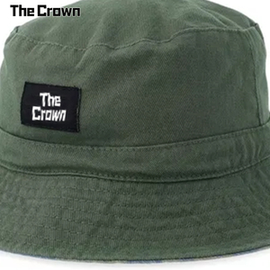 Custom Logo <b>Reversible</b> <b>Bucket</b> <b>Hat</b> Wholesale Bulk Two Sided Outdoor Sun <b>Hat</b> With Woven Patch Manufacturer - Product Image 3
