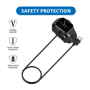 Cargador de cable de carga rápida magnético para reloj de 60cm para Huami <span class=keywords><strong>Amazfit</strong></span> <span class=keywords><strong>Bip</strong></span> <span class=keywords><strong>U</strong></span>/POP/Zepp E/ GTR2/A1918 - Product Image 3