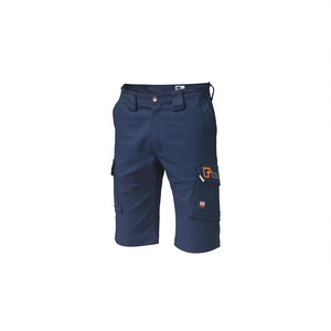 กางเกงขาสั้น Ttake รุ่น Regular Workwear สีน้ำเงิน ไซส์ XL ดีไซน์กระเป๋าคาร์โก้ - Product Image 2